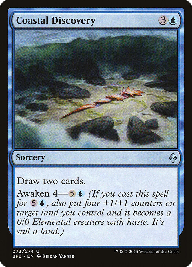 Coastal Discovery [Battle for Zendikar] | Dragon's Lair Comics and Fantasy Houston TX