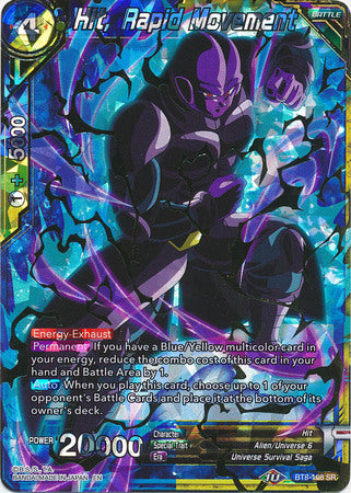 Hit, Rapid Movement (BT8-108) [Malicious Machinations] | Dragon's Lair Comics and Fantasy Houston TX
