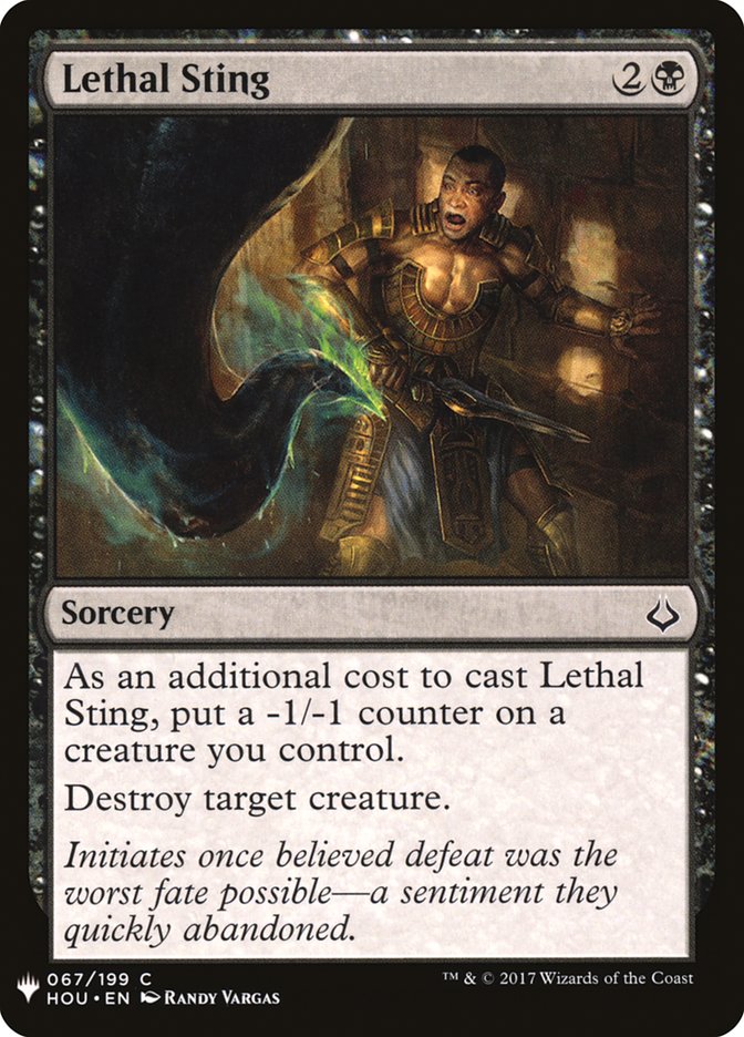 Lethal Sting [Mystery Booster] | Dragon's Lair Comics and Fantasy Houston TX