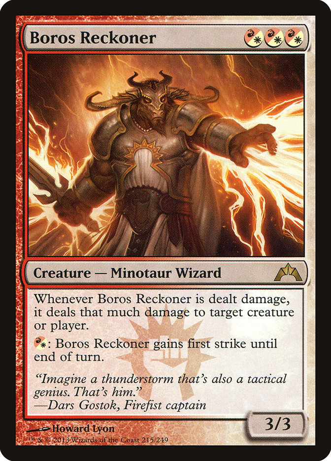 Boros Reckoner [Gatecrash] | Dragon's Lair Comics and Fantasy Houston TX