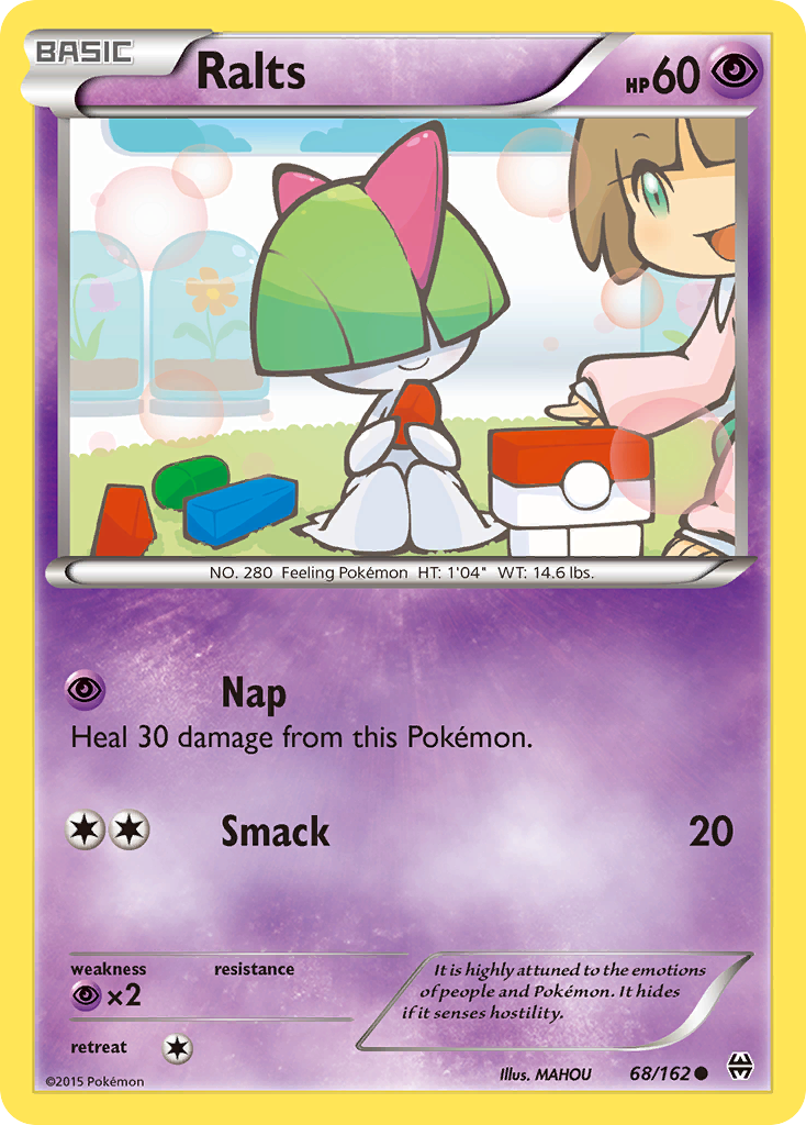 Ralts (68/162) [XY: BREAKthrough] | Dragon's Lair Comics and Fantasy Houston TX
