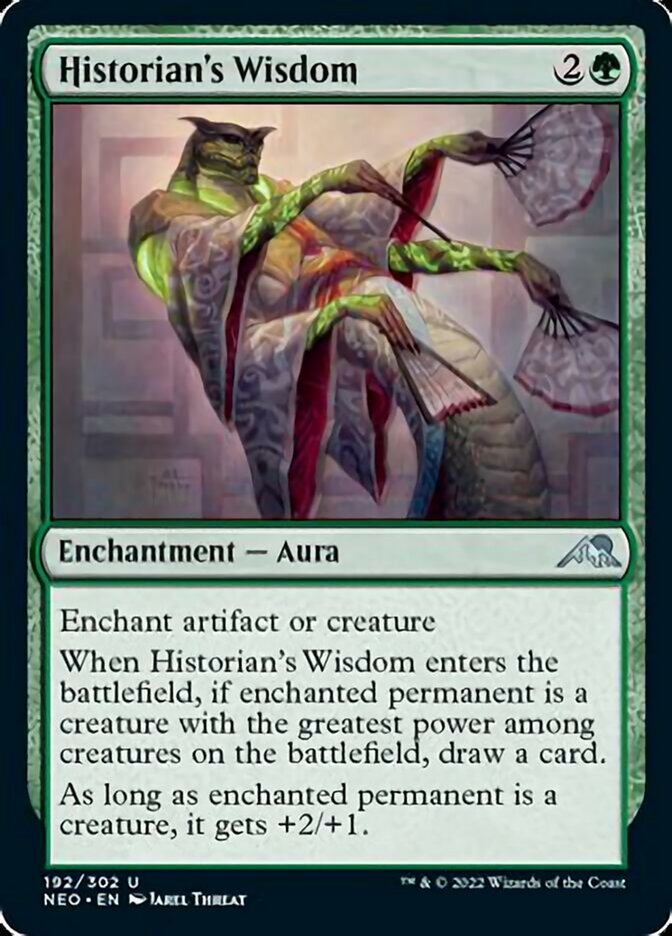 Historian's Wisdom [Kamigawa: Neon Dynasty] | Dragon's Lair Comics and Fantasy Houston TX