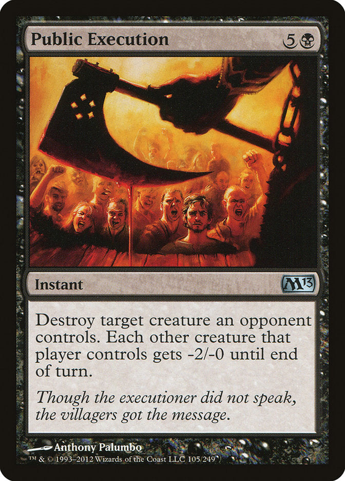 Public Execution [Magic 2013] | Dragon's Lair Comics and Fantasy Houston TX