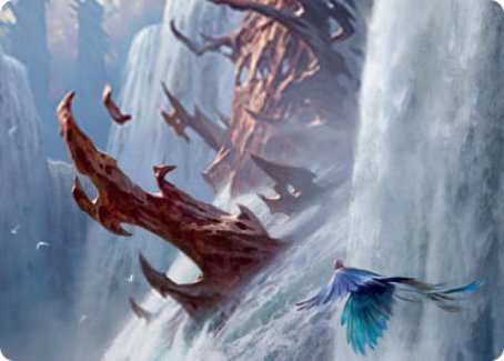 Island Art Card [Strixhaven: School of Mages Art Series] | Dragon's Lair Comics and Fantasy Houston TX