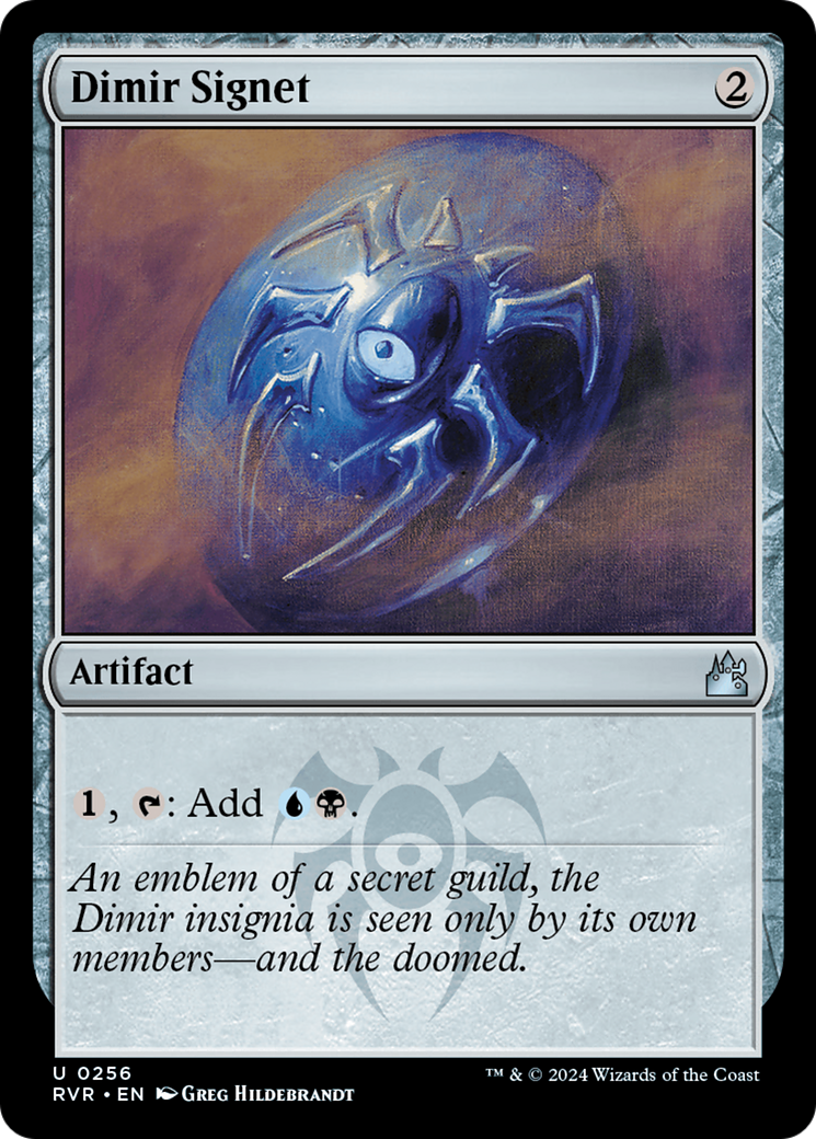 Dimir Signet [Ravnica Remastered] | Dragon's Lair Comics and Fantasy Houston TX
