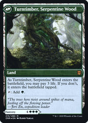 Turntimber Symbiosis // Turntimber, Serpentine Wood [Zendikar Rising Prerelease Promos] | Dragon's Lair Comics and Fantasy Houston TX