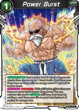 Power Burst (BT5-115) [Mythic Booster] | Dragon's Lair Comics and Fantasy Houston TX