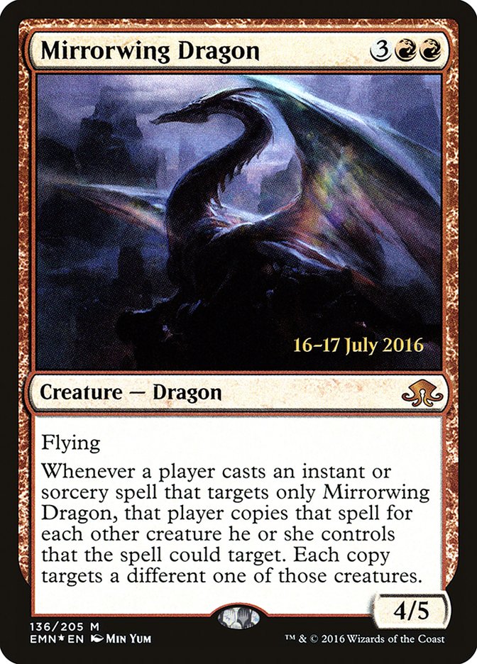 Mirrorwing Dragon [Eldritch Moon Prerelease Promos] | Dragon's Lair Comics and Fantasy Houston TX
