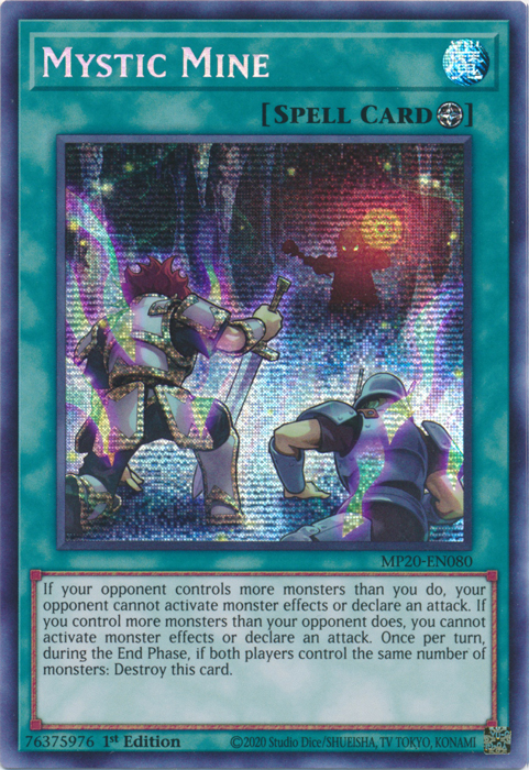 Mystic Mine [MP20-EN080] Prismatic Secret Rare | Dragon's Lair Comics and Fantasy Houston TX