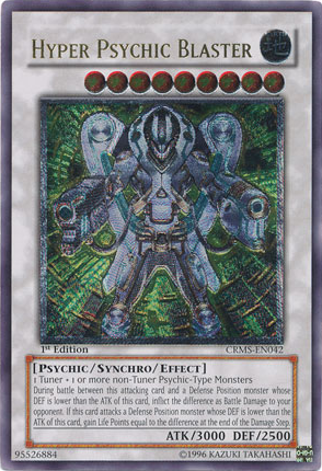 Hyper Psychic Blaster [CRMS-EN042] Ultimate Rare | Dragon's Lair Comics and Fantasy Houston TX