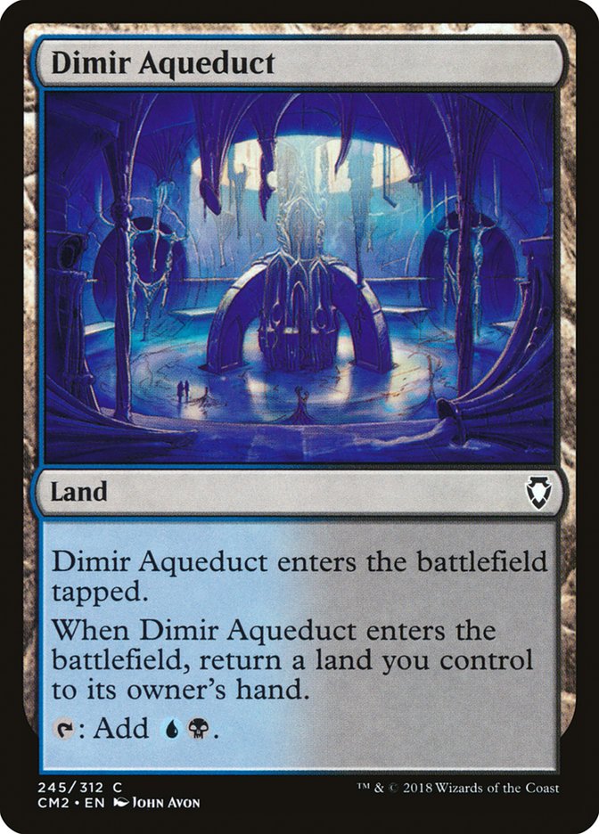 Dimir Aqueduct [Commander Anthology Volume II] | Dragon's Lair Comics and Fantasy Houston TX