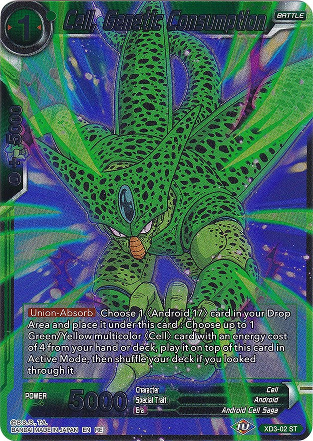 Cell, Genetic Consumption (XD3-02) [Ultimate Deck 2022] | Dragon's Lair Comics and Fantasy Houston TX