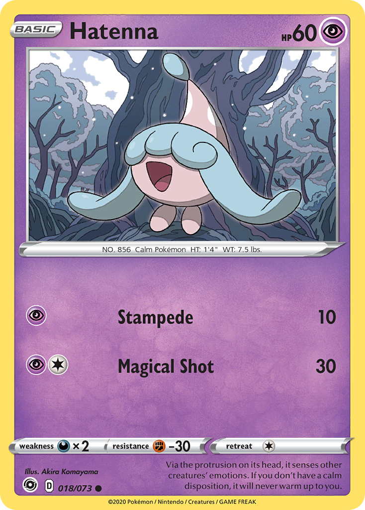 Hatenna (018/073) [Sword & Shield: Champion's Path] | Dragon's Lair Comics and Fantasy Houston TX