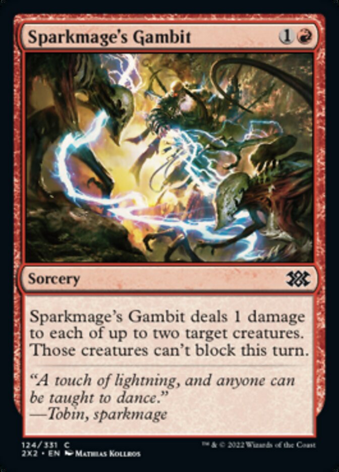 Sparkmage's Gambit [Double Masters 2022] | Dragon's Lair Comics and Fantasy Houston TX