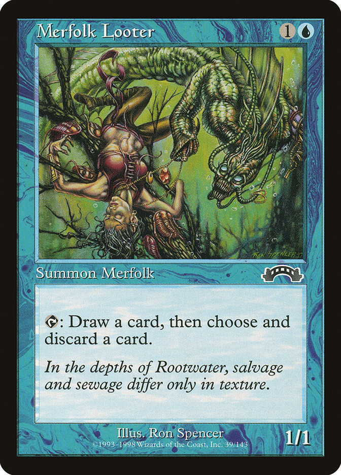 Merfolk Looter [Exodus] | Dragon's Lair Comics and Fantasy Houston TX