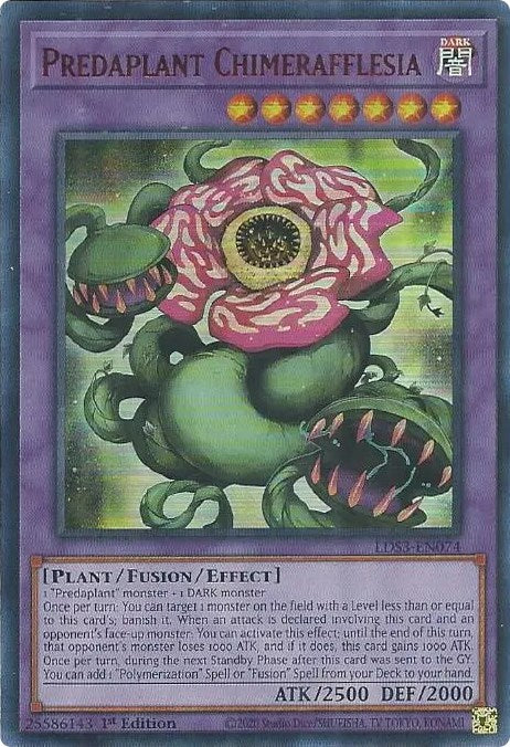 Predaplant Chimerafflesia (Red) [LDS3-EN074] Ultra Rare | Dragon's Lair Comics and Fantasy Houston TX