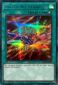United We Stand (Blue) [SBPR-EN001] Secret Rare | Dragon's Lair Comics and Fantasy Houston TX