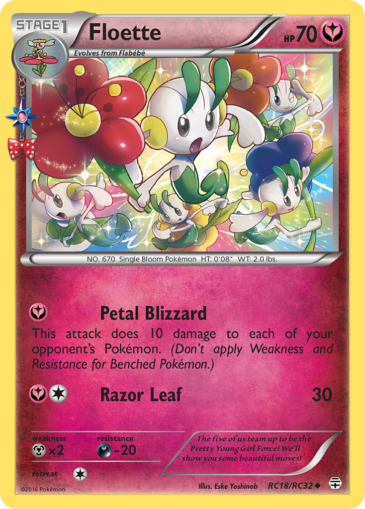 Floette (RC18/RC32) [XY: Generations] | Dragon's Lair Comics and Fantasy Houston TX