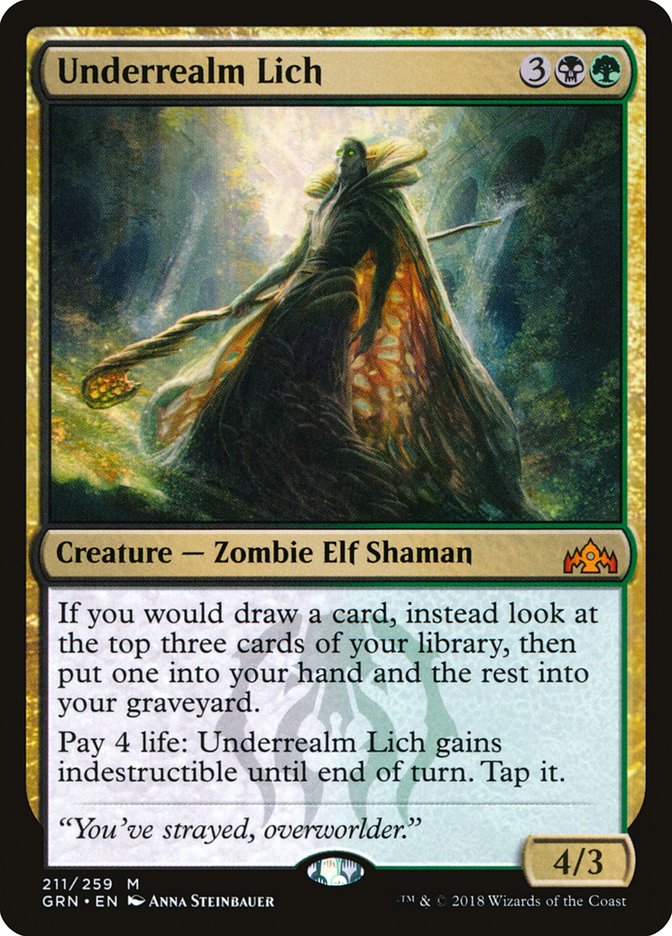 Underrealm Lich [Guilds of Ravnica] | Dragon's Lair Comics and Fantasy Houston TX