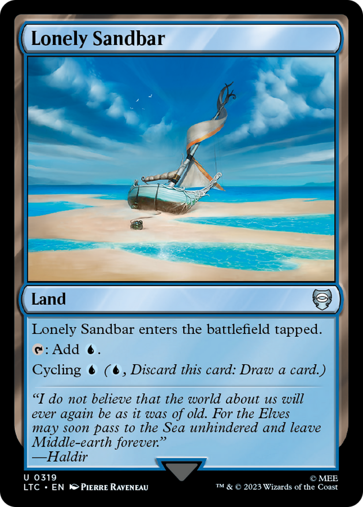 Lonely Sandbar [The Lord of the Rings: Tales of Middle-Earth Commander] | Dragon's Lair Comics and Fantasy Houston TX