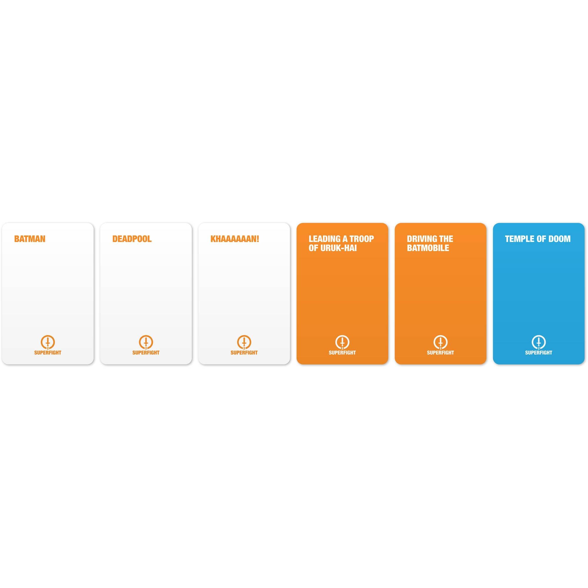 SUPERFIGHT!: The Orange Deck | Dragon's Lair Comics and Fantasy Houston TX