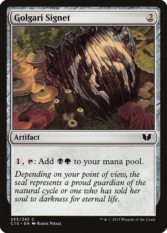 Golgari Signet [Commander 2015] | Dragon's Lair Comics and Fantasy Houston TX