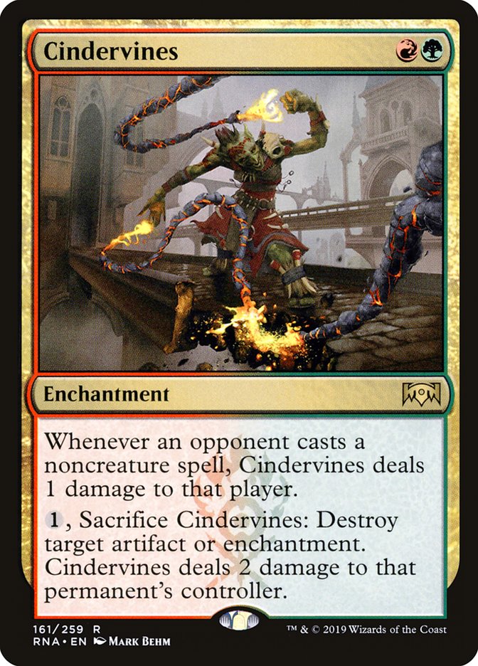 Cindervines [Ravnica Allegiance] | Dragon's Lair Comics and Fantasy Houston TX
