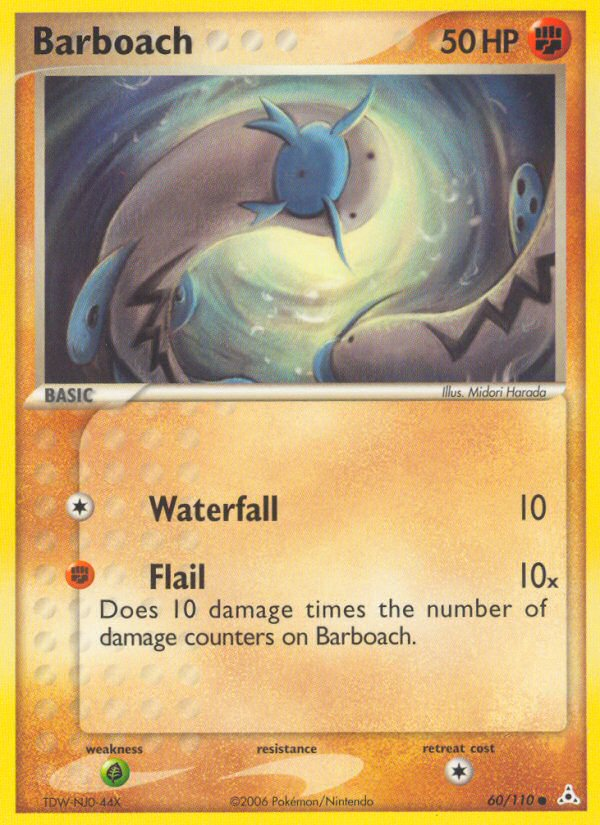 Barboach (60/110) [EX: Holon Phantoms] | Dragon's Lair Comics and Fantasy Houston TX
