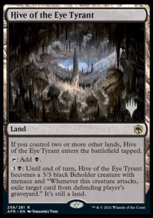 Hive of the Eye Tyrant (Promo Pack) [Dungeons & Dragons: Adventures in the Forgotten Realms Promos] | Dragon's Lair Comics and Fantasy Houston TX