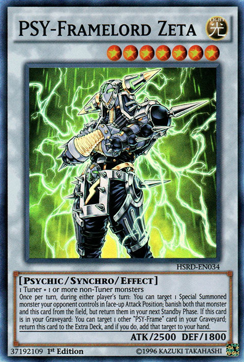PSY-Framelord Zeta [HSRD-EN034] Super Rare | Dragon's Lair Comics and Fantasy Houston TX