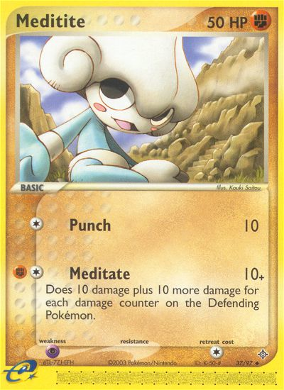Meditite (37/97) [EX: Dragon] | Dragon's Lair Comics and Fantasy Houston TX