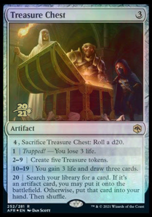 Treasure Chest [Dungeons & Dragons: Adventures in the Forgotten Realms Prerelease Promos] | Dragon's Lair Comics and Fantasy Houston TX
