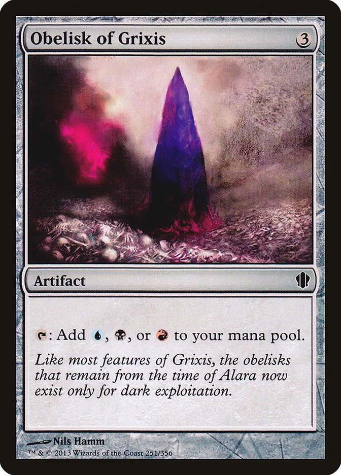 Obelisk of Grixis [Commander 2013] | Dragon's Lair Comics and Fantasy Houston TX