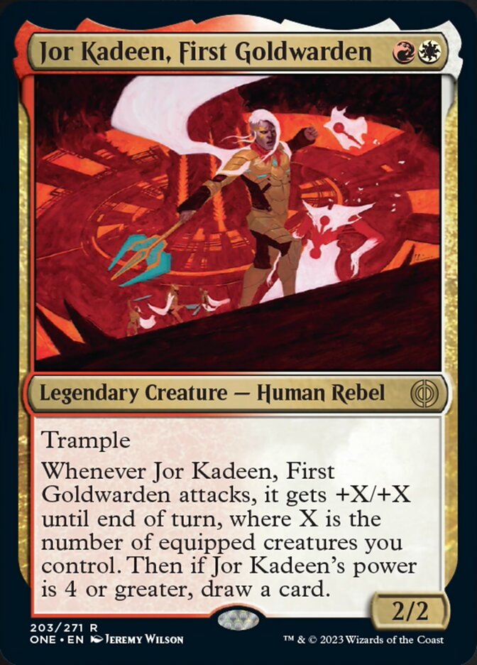 Jor Kadeen, First Goldwarden [Phyrexia: All Will Be One] | Dragon's Lair Comics and Fantasy Houston TX