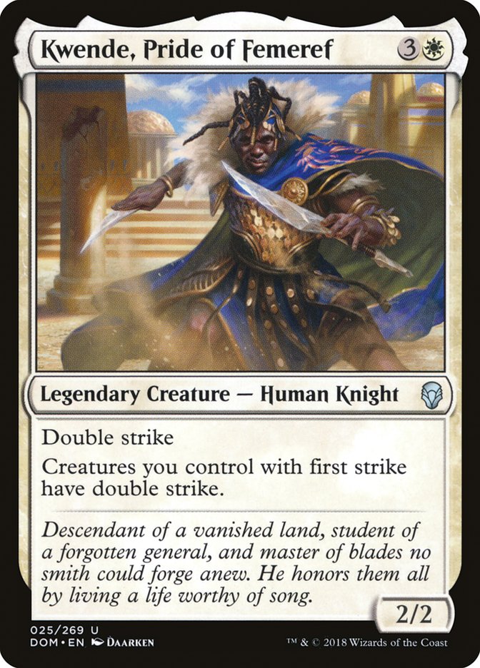 Kwende, Pride of Femeref [Dominaria] | Dragon's Lair Comics and Fantasy Houston TX