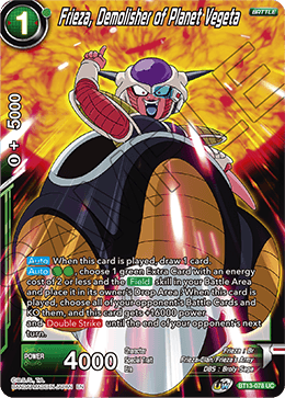 Frieza, Demolisher of Planet Vegeta (Uncommon) (BT13-078) [Supreme Rivalry] | Dragon's Lair Comics and Fantasy Houston TX