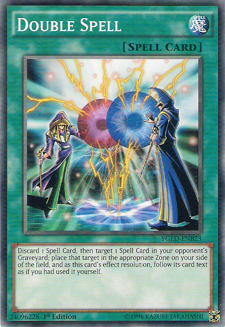 Double Spell [YGLD-ENB23] Common | Dragon's Lair Comics and Fantasy Houston TX