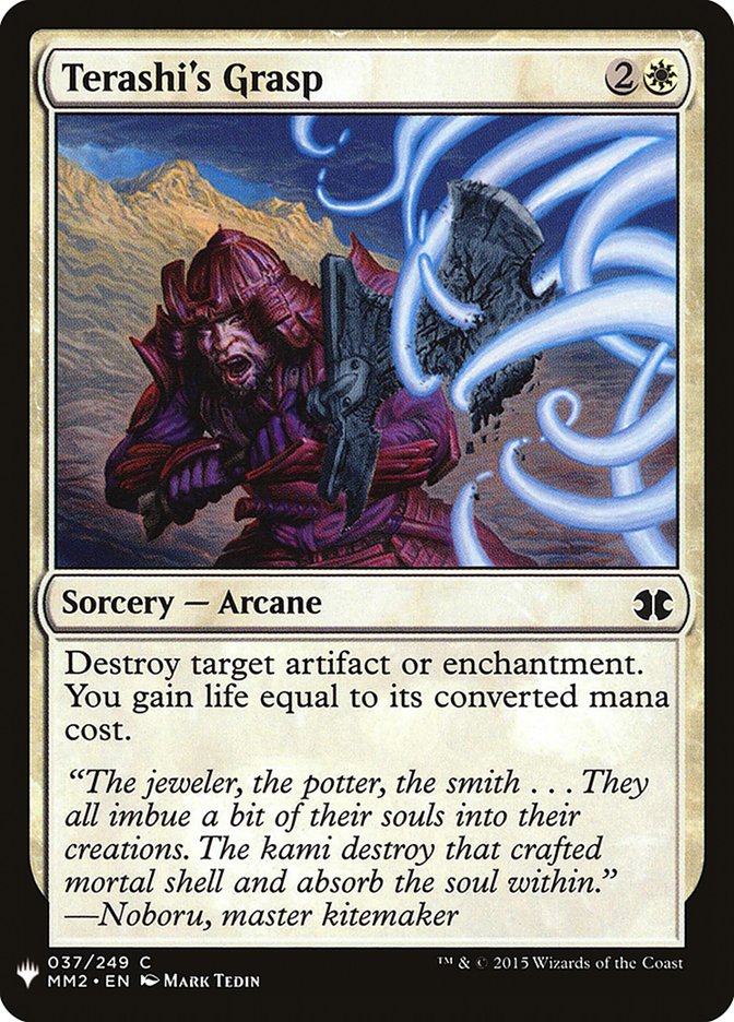 Terashi's Grasp [Mystery Booster] | Dragon's Lair Comics and Fantasy Houston TX