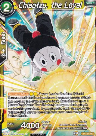 Chiaotzu, the Loyal (Power Booster: World Martial Arts Tournament) (P-157) [Promotion Cards] | Dragon's Lair Comics and Fantasy Houston TX