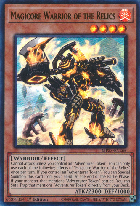 Magicore Warrior of the Relics [MP23-EN266] Ultra Rare | Dragon's Lair Comics and Fantasy Houston TX