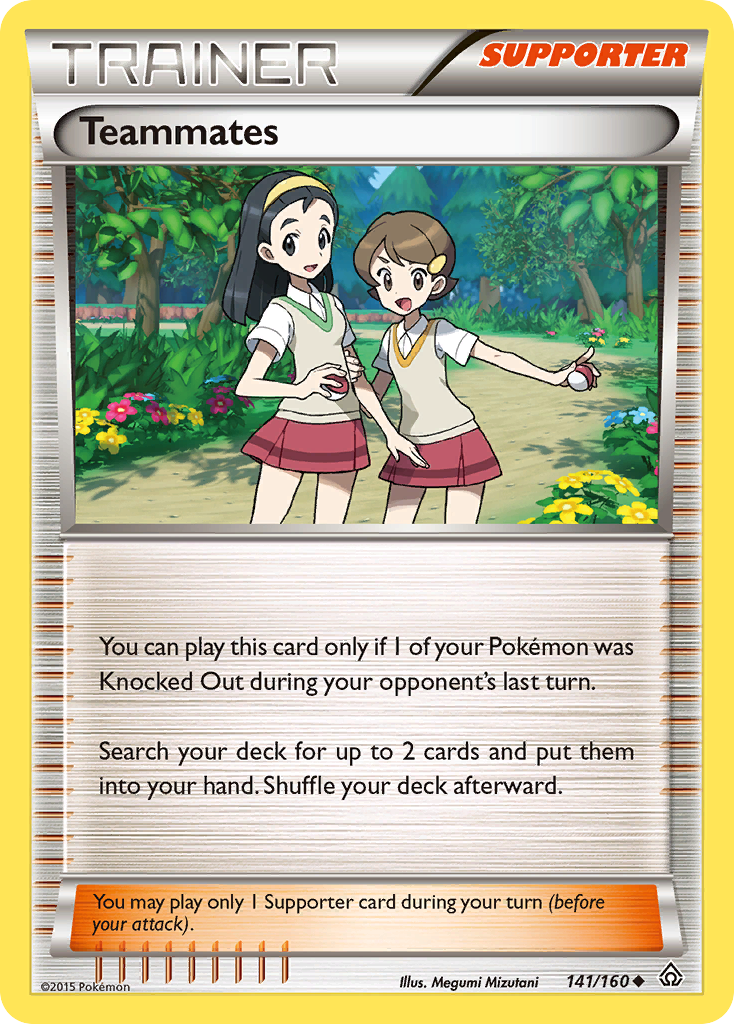 Teammates (141/160) [XY: Primal Clash] | Dragon's Lair Comics and Fantasy Houston TX