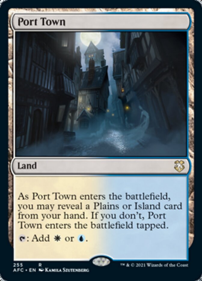 Port Town [Dungeons & Dragons: Adventures in the Forgotten Realms Commander] | Dragon's Lair Comics and Fantasy Houston TX
