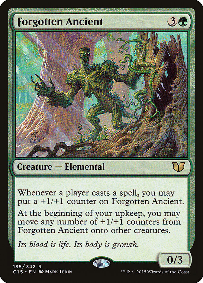Forgotten Ancient [Commander 2015] | Dragon's Lair Comics and Fantasy Houston TX