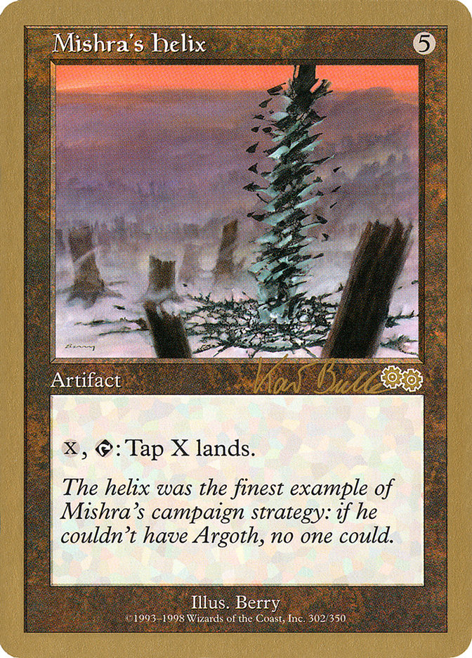 Mishra's Helix (Kai Budde) [World Championship Decks 1999] | Dragon's Lair Comics and Fantasy Houston TX