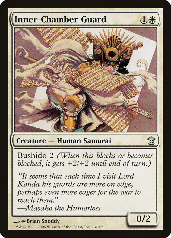 Inner-Chamber Guard [Saviors of Kamigawa] | Dragon's Lair Comics and Fantasy Houston TX
