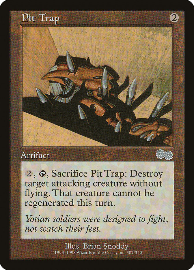 Pit Trap [Urza's Saga] | Dragon's Lair Comics and Fantasy Houston TX