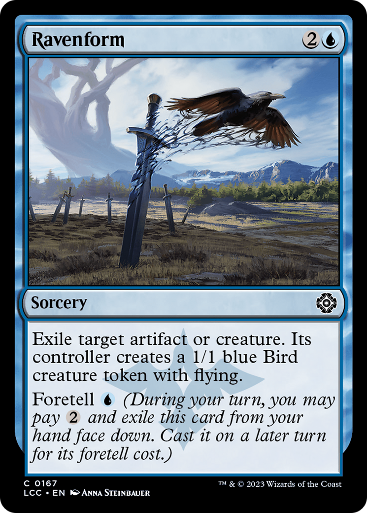 Ravenform [The Lost Caverns of Ixalan Commander] | Dragon's Lair Comics and Fantasy Houston TX