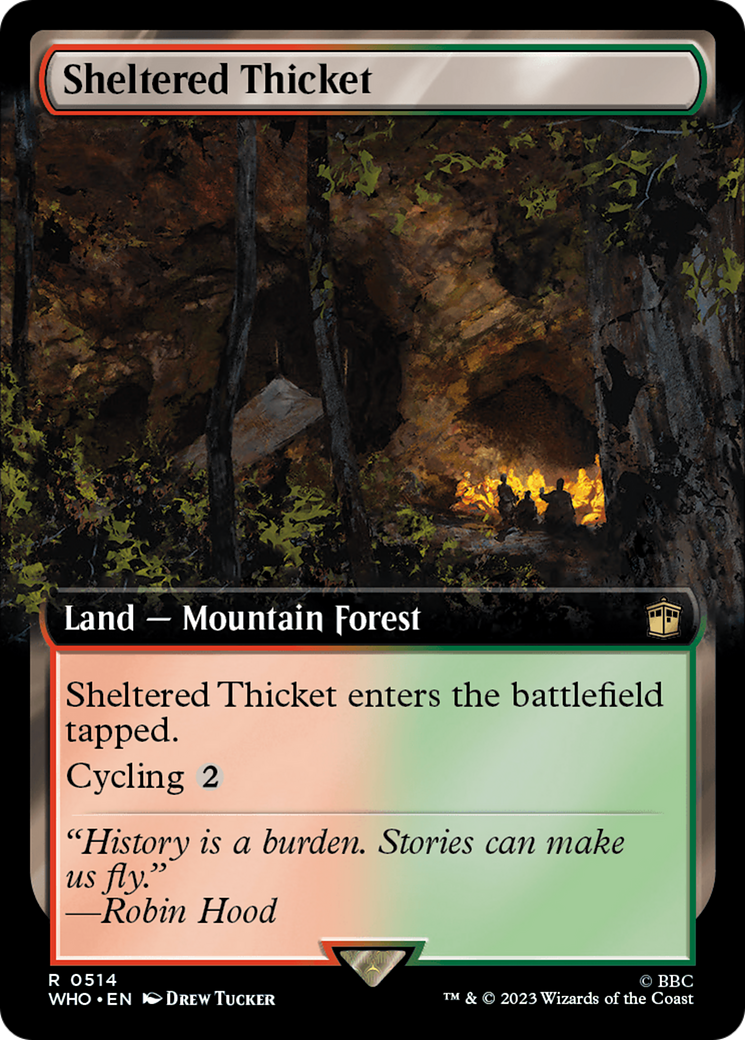 Sheltered Thicket (Extended Art) [Doctor Who] | Dragon's Lair Comics and Fantasy Houston TX