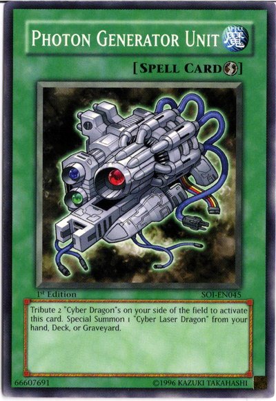 Photon Generator Unit [SOI-EN045] Common | Dragon's Lair Comics and Fantasy Houston TX