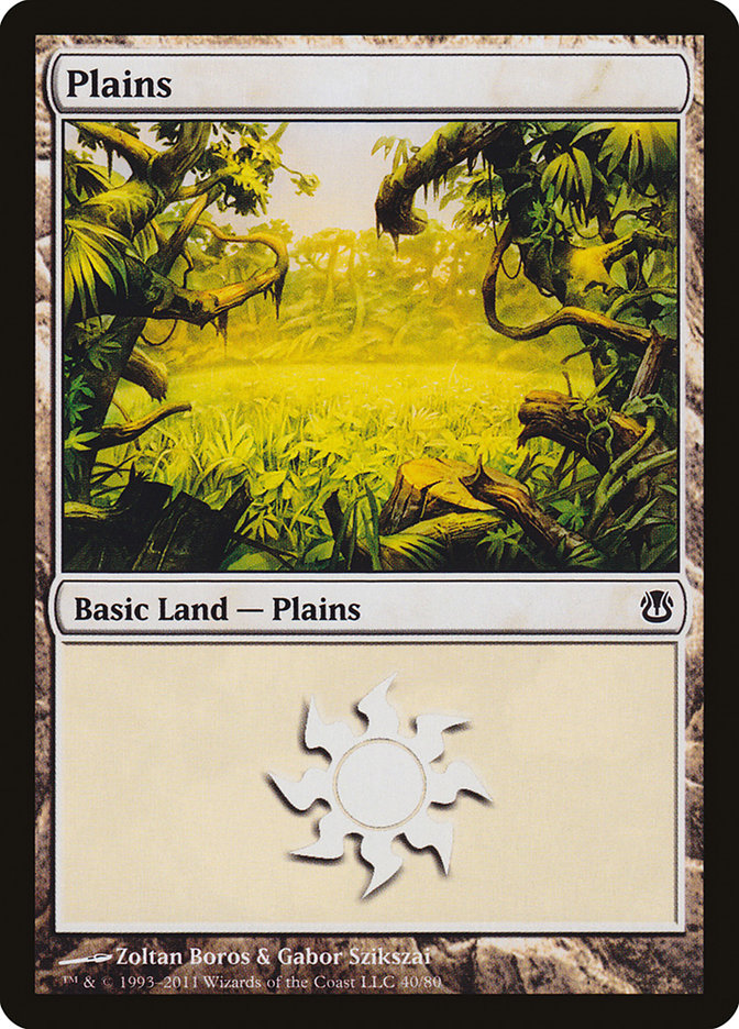 Plains (40) [Duel Decks: Ajani vs. Nicol Bolas] | Dragon's Lair Comics and Fantasy Houston TX
